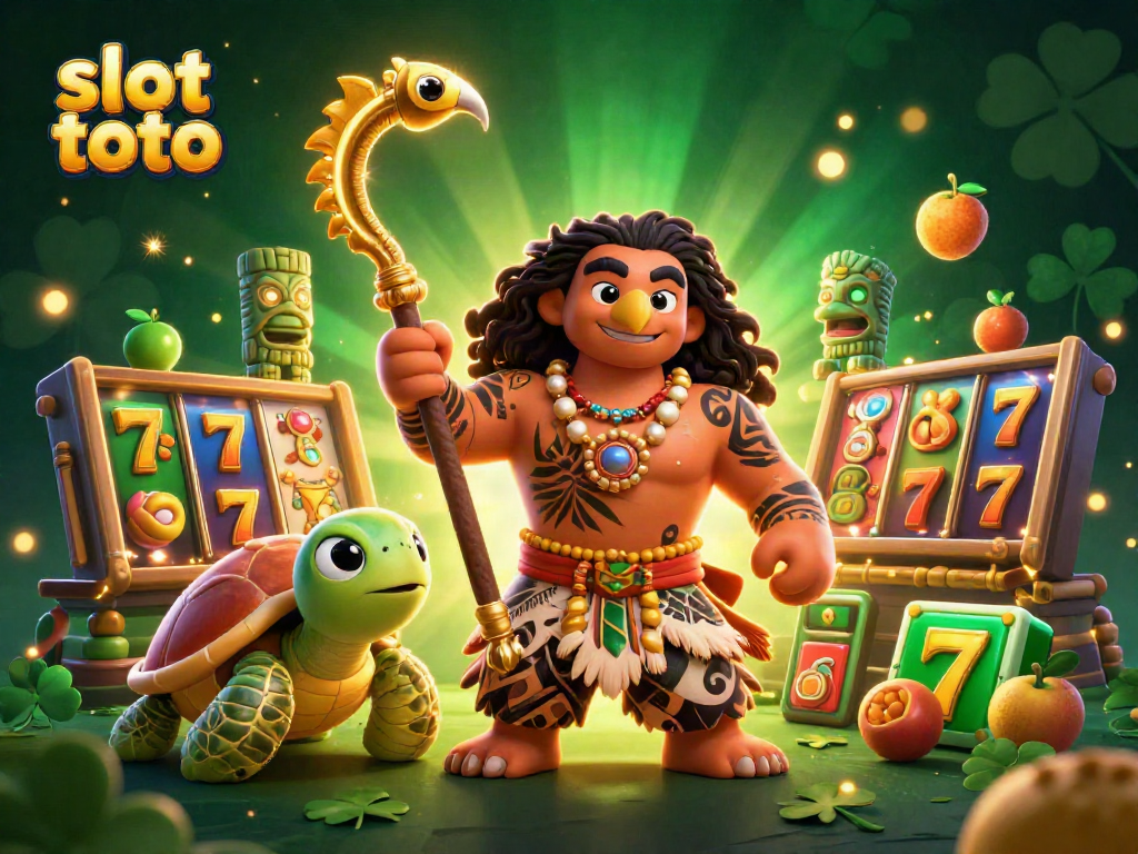 Engage with thrilling slot toto gameplay featuring vibrant symbols and dynamic characters.