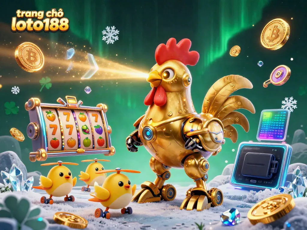 Experience vibrant gameplay at trang chủ loto188 with advanced slot games featuring golden elements and festive characters.